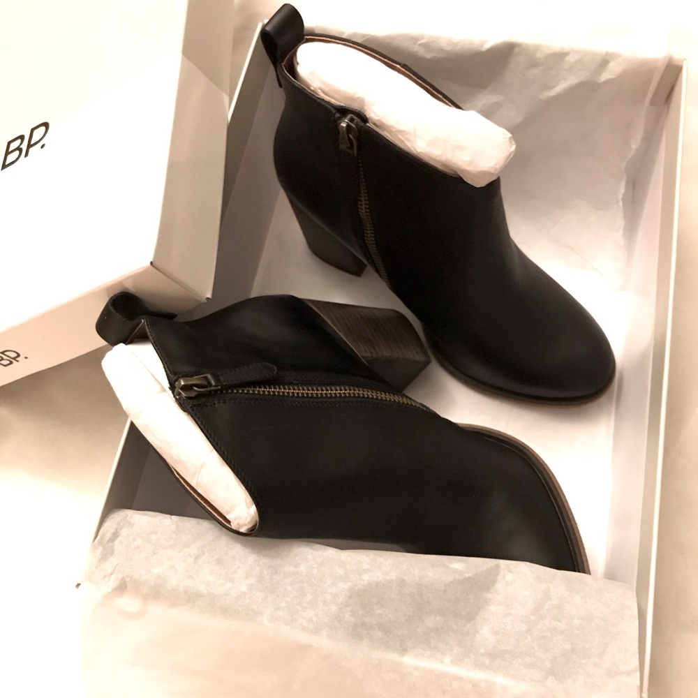 BP Block Heeled Bootie - new with box!